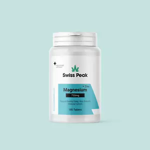 Swiss Peak Magnesium 750mg + Zinc | 180 Tablets | Sleep, Bones & Immune Support - Picture 1 of 5