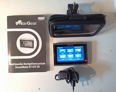 NavGear StreetMate GT-43T-3D - Älteres Navigationsgerät aus Nachlass - Bild 1 von 4