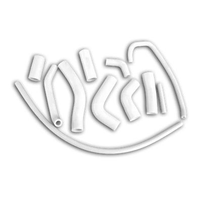 Manguera de refrigerante de radiador de silicona 2006-2007 para Yamaha YZF R6 R 6 2006 2007 BLANCO Foto 1 de 4