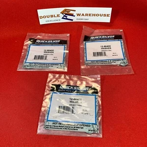 NOS OEM Quicksilver 12-86400 Washer Mercury LOT OF THREE (3) - Imagen 1 de 2