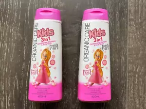 Organic Care Kids 3in1 Conditioning Shampoo & Body Wash 400ML x 2 - Picture 1 of 3