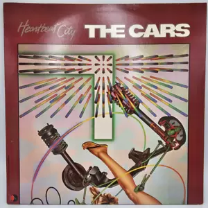 The Cars Heartbeat City Vinyl LP Gatefold Elektra ST-E-60296-1 w Orig Inner EX - Picture 1 of 9