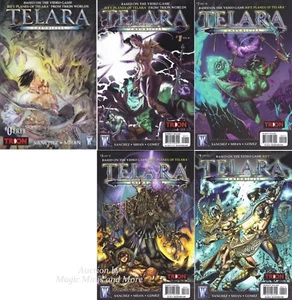 TELARA: CHRONICLES (5) Comic SET #0 1 2 3 4 1st print Rift: Planes of Trion Game - Picture 1 of 1