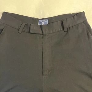 O’kief black polyester 32×34 flat front men’s dress pants - Picture 1 of 9