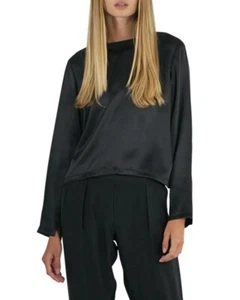 Top ATM Anthony Thomas Melillo Elegante Contemporáneo Grunge 100% Seda Talla XS - Imagen 1 de 6