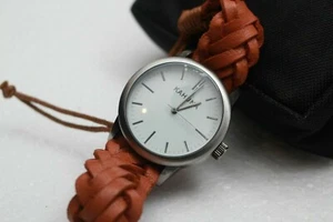 Kahuna Friendship BRACELET Watch Brown Leather - Picture 1 of 3