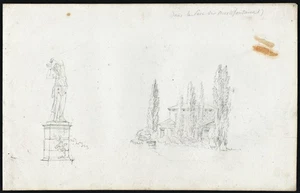 Chateau De Mortefontaine Parc Oise Hauts-de-France Design Drawing 1800 - Picture 1 of 1