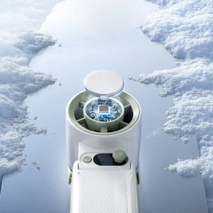 Portable Handheld Fan with 199 Speeds and Long Battery Life for Outdoor Fun - Bild 1 von 15