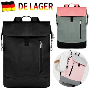 Cityrucksack RollTop Rucksack Freizeitrucksack Herren Damen Wasserabweisend DHL - Bild 1 von 16