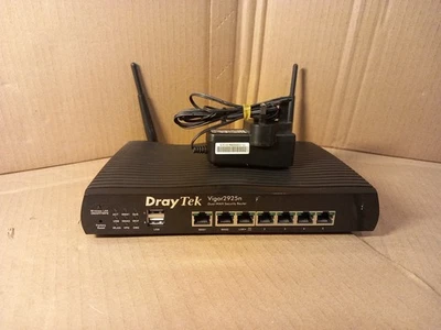 DrayTek Vigor2925n Dual WAN Security Router with Antennas & PSU - Image 1 of 4