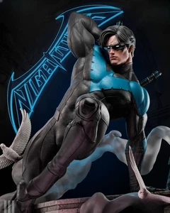 Nightwing - Batman Escala 1/6 1/9 Estatuilla Coleccionable Estatua Figura Pintada a Mano - Imagen 1 de 9