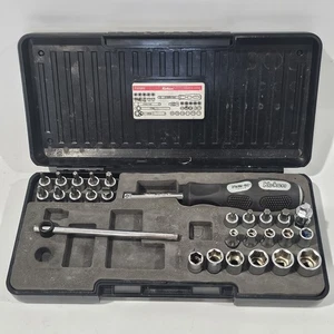Koken Japan P2258M 1/4" Inch Square Drive Socket Set 6Point INCOMPLETE READ - Picture 1 of 2