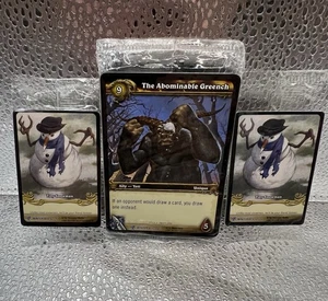 World of Warcraft WoW TCG Fiesta de Invierno Velo Juego Completo de Nuevas Cartas Selladas - Imagen 1 de 2