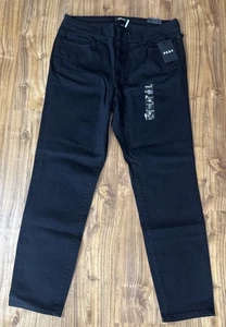 Jeans DKNY The Everywhere skinny nuovi con etichetta jeans donna denim nero taglia 32/14 - Foto 1 di 8