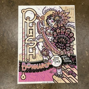 PHISH Bonnaroo 2009 Poster by Guy Burwell Manchester TN Festival Clean Gorgeous - Picture 1 of 8