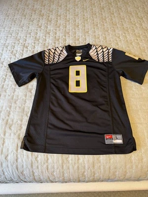 Nike Youth Black Oregon Ducks Football Jersey Youth Size Large - Image 1 of 4
