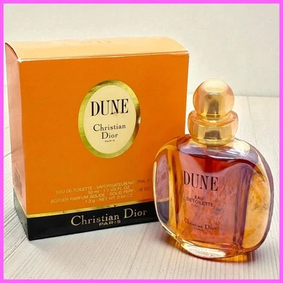 Vintage Christian Dior Dune Eau de Toilette 50ml 1.7 oz Spray Discontinued EDT - image 1 of 2