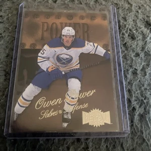 2022-23 Skybox Metal Universe Retro Rookie #R-5 Owen Power - Picture 1 of 2