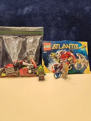 LEGO Atlantis: Wreck Raider (8057) Complete W/ Manual and Mini Figs No Box - Image 1 of 3