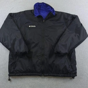 Columbia Jacket Mens Large Reversible Packable Windbreaker Outdoors Packable - Picture 1 of 18