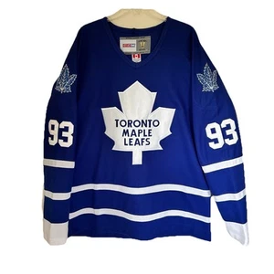 Toronto Maple Leafs Gilmour #93 CCM Vintage Hockey Jersey Mens 54 NWOT - Picture 1 of 9