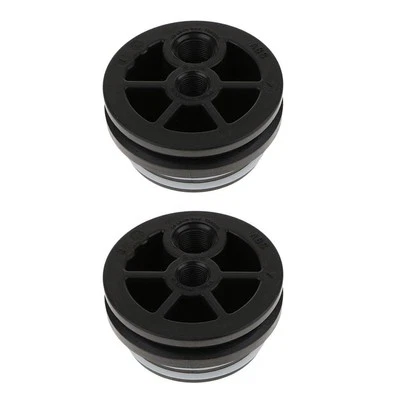 2x End Cap with 2 O Rings For 4" Membrane Housing Ro Water Treatment - Image 1 of 4