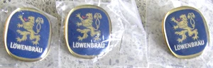 3 LÖWENBRÄU PINS-alle gleich in OVP-ca 2,5 x 3 cm-3 x Löwenbräu Pins-TOP Zustand - Bild 1 von 7