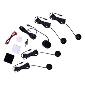 Universal Flat Parking Sensor Reverse Backup Radar Alarm System Kit Acc - Picture 1 of 7