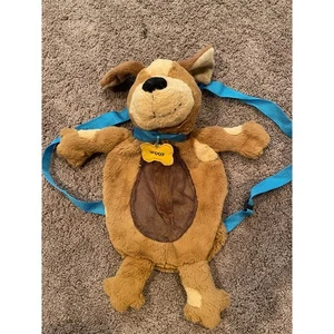 Mochila de felpa para niños cachorro perro Silly Sacs de Stephen Joseph - Imagen 1 de 6