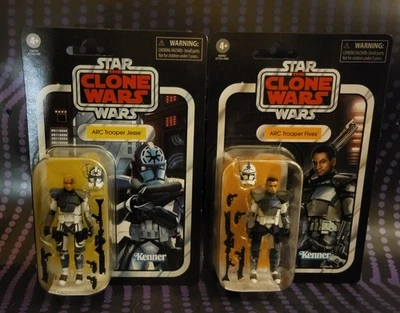 Hasbro  Star Wars, 501st ARC Trooper, ARC Trooper Pilot Jesse, ARC Trooper Fives - Image 1 of 4