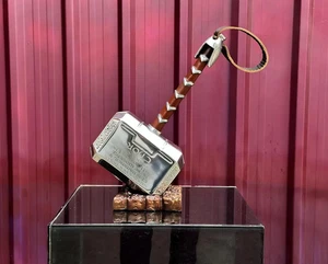 Thor Hammer Replica Norse Mythology Mjölnir Viking Warrior Hammer Aluminium - Picture 1 of 8