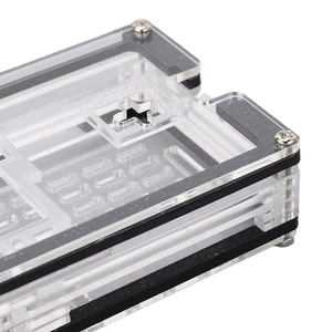 9 Layer Transparent Single Board Computer Acrylic Case Single Board Computer - Zdjęcie 1 z 12