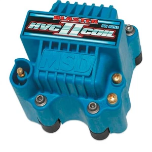 Msd Ignition 8253 Blaster Hvc Ii 6 Series Ignition Coil Blue - Picture 1 of 2