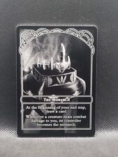Metal Token for MTG - The Monarch token (full art)