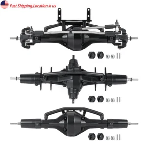 Complete Metal Alloy Front Middle Rear 6X6 Axle for Axial 1/10 90021 90027 90028 - Picture 1 of 15