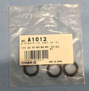 O-ring Hakko A1012 per 484 707 800 802 809 815 816 817 -- 5 o-ring per confezione - Foto 1 di 2