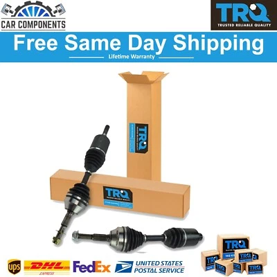 TRQ Novo Kit Completo de Eixo CV Frontal Conjunto de 2 Para 2002-2007 Jeep Liberty - Imagem 1 de 4