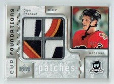 06-07 UD Upper Deck The Cup Foundations  Dion Phaneuf  /10  Quad Patches