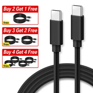 Schnell Ladegerät USB C Ladekabel Datenkabel für iPhone16/15/iPad/Mac/Google - Bild 1 von 19