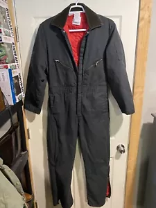 Vintage Walls Blue Insulated Overalls 38-40 Chest Size - Picture 1 of 10