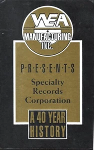 WEA Manufacturing präsentiert Specialty Records Corp: Eine 40-jährige Geschichte (VHS) - Bild 1 von 3