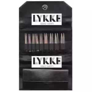 Lykke ::3,5" Treibholz austauschbares Geschenkset:: in schwarzem Kunstlederbeutel - Bild 1 von 1
