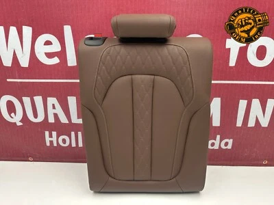 2019-2025 BMW X5 G05 REAR RIGHT SEAT UPPER CUSHION LEATHER COFFEE OEM 39 kmiles - Image 1 of 4