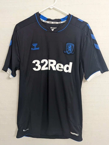 Hummel Jersey Soccer Medium Middlesborough 2018/2019 32 Red Football Cover