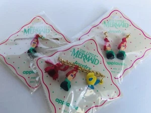 Little Mermaid Jewelry Vintage Applause Bracelet Necklace Earring New - Picture 1 of 10