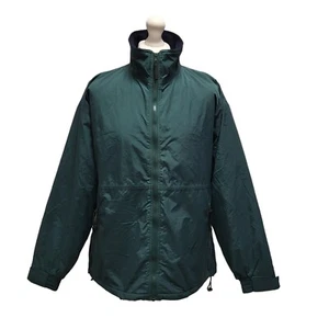 Giacca leggera Dickies verde con cerniera UK uomo grande H409 - Foto 1 di 4
