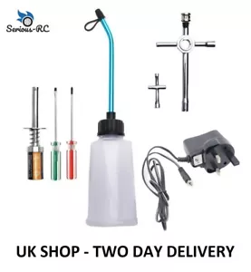 RC Car Nitro Starter Kit & Rechargeable Nitro Glow Starter Ignitor UK Charger - Picture 1 of 5