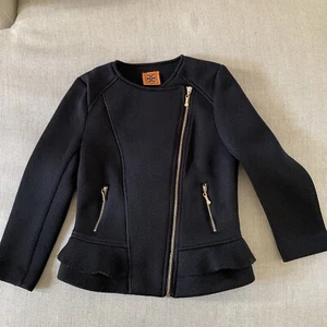 CHAQUETA CORTA TORY BURCH NEGRA PERFORMANCE MANGA LARGA TALLA: S - Imagen 1 de 7