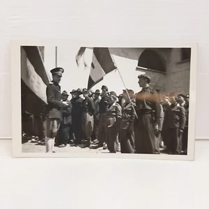 Foto De La Visita Del Prefecto De Como M. Chiesa En Valsassina. Años '30 - Picture 1 of 2
