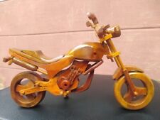 Wood Carving Handmade Wooden Honda hornet Motorbicycle Toy Decor